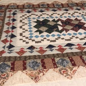Handmade Vintage Quilt Farmhouse Retro Cottage 😍